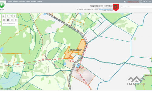 Altes Gehöft im Bezirk Klaipėda