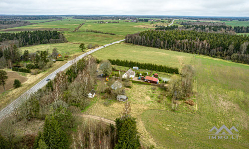 Old Homestead in Rietavas Municipality