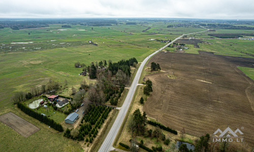 Une vieille ferme dans la commune de Rietavas