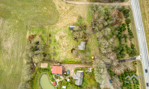 Une vieille ferme dans la commune de Rietavas