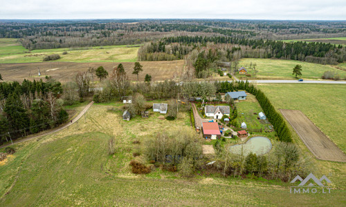 Old Homestead in Rietavas Municipality