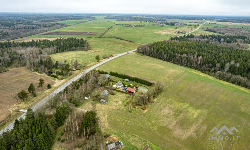 Old Homestead in Rietavas Municipality