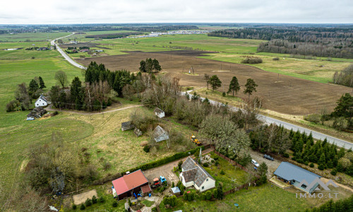 Une vieille ferme dans la commune de Rietavas