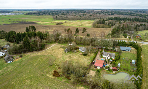 Old Homestead in Rietavas Municipality