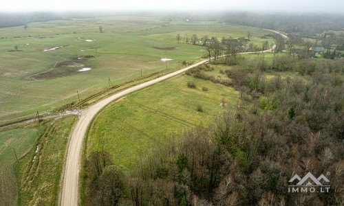 Altes Gehöft im Bezirk Klaipėda