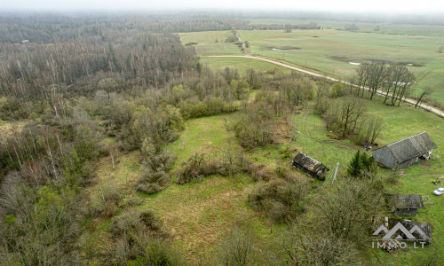 Altes Gehöft im Bezirk Klaipėda