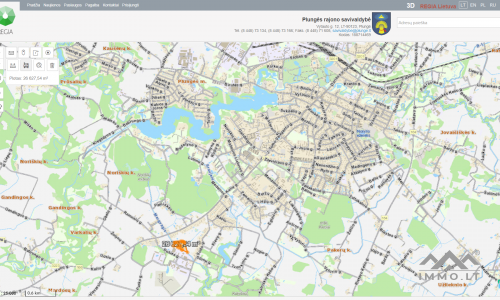 Terrain d'investissement à Plungė