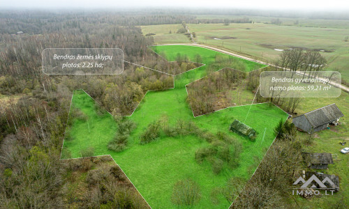 Altes Gehöft im Bezirk Klaipėda